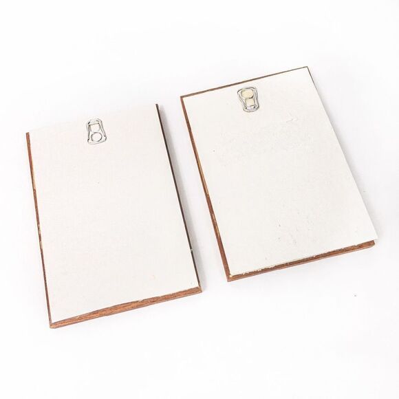 Vintage Handmade Set of Small Framed Pressed Flowers on Pink Velvet 7x4.75” - Picture 5 of 9